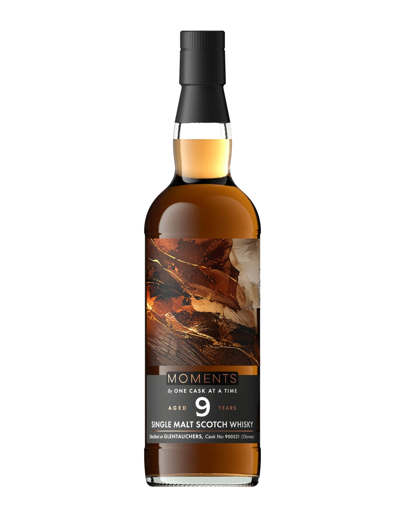 The Dark Zest, Glentauchers 9 years, the bottle