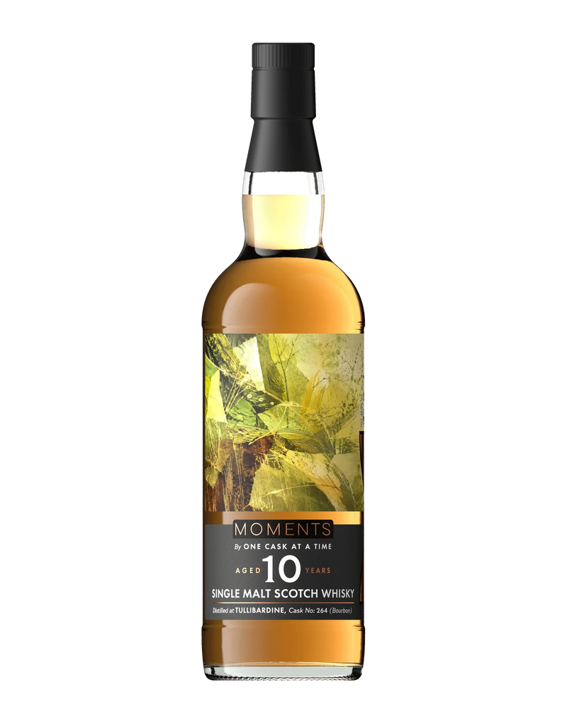 Orchard Glow, Tullibardine 10 years, the bottle