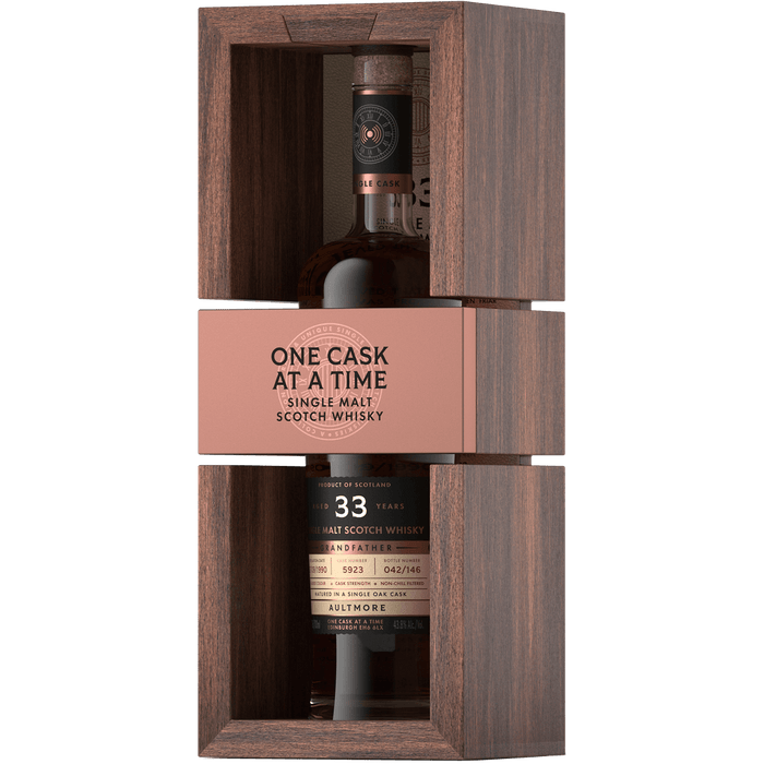 Aultmore 1990 bottle and carton