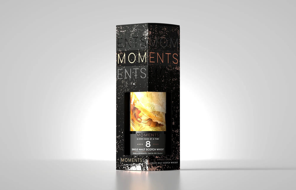 The Golden Drift in its gift carton, on a light ground