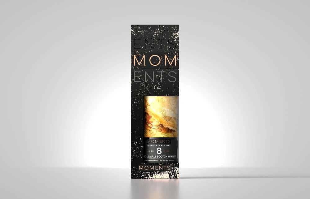 The Golden Drift in its gift carton, on a light ground