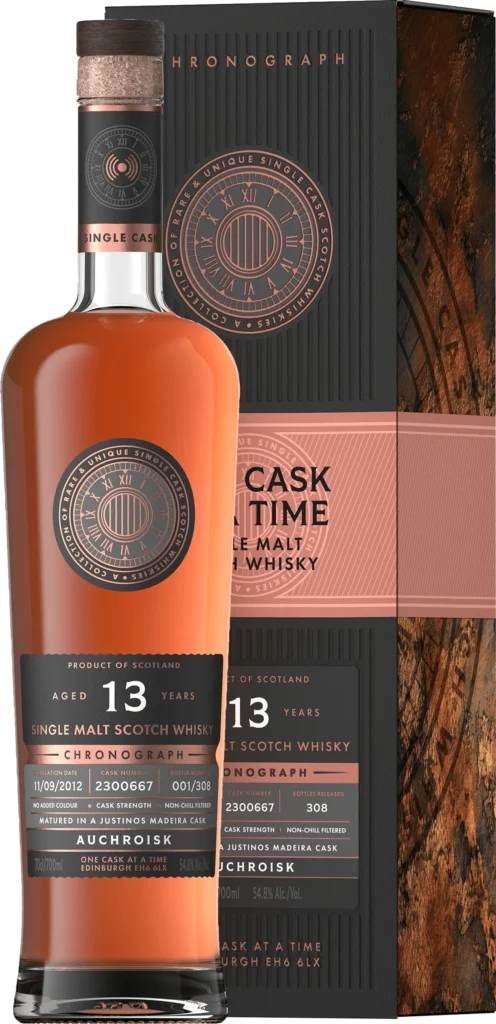 Auchroisk 2012 single cask bottle