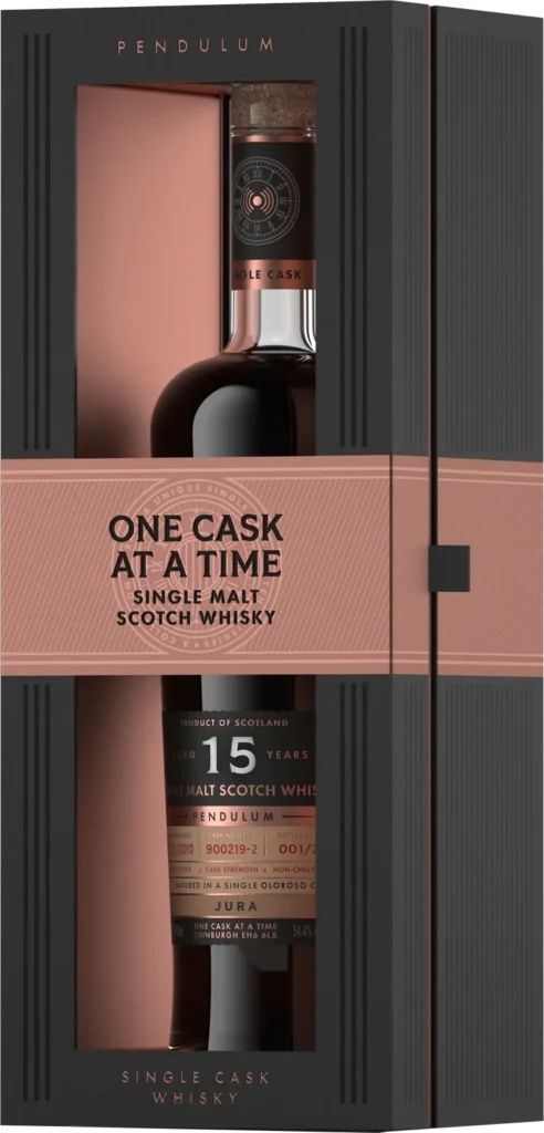 Jura 2010 single cask bottle